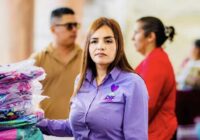 Escoltada por la GN, Grecia Quiroz, viuda de Carlos Manzo, se reúne con Sheinbaum