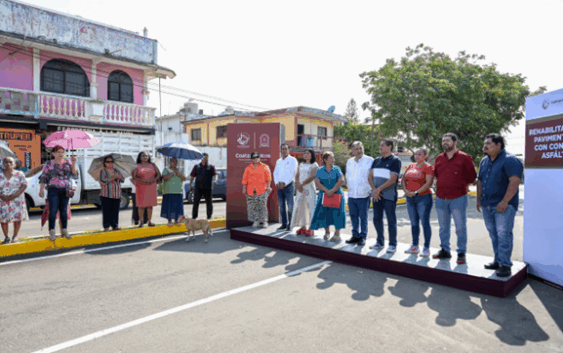 Arranca Amado Cruz Malpica entrega de obras con vialidad renovada en la Divina Providencia