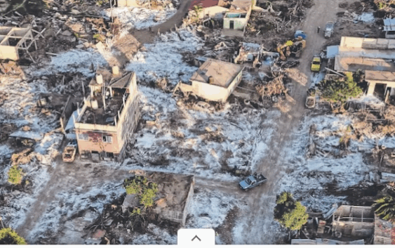 A un mes de la inundación, avanza lento la reconstrucción de Poza Rica