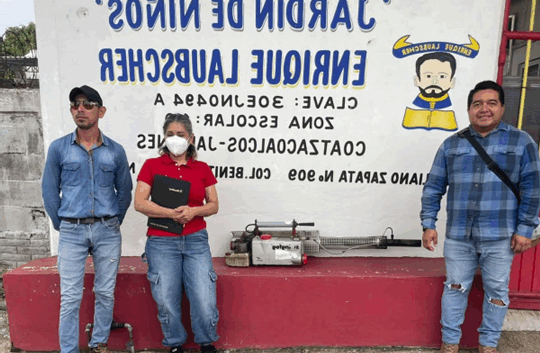 Refuerzan programa ‘Escuelas Libres del Dengue’ en jardines de niños de Coatzacoalcos
