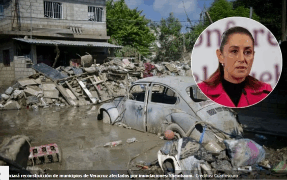 Inicia reubicación y reconstrucción de casas afectadas por inundaciones en norte veracruzano