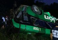 SUMAN YA 10 FALLEClD0S EN ACCIDENTE DE AUTOBÚS