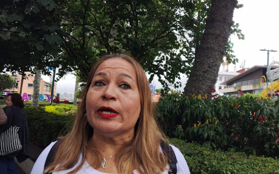 Familiares de desaparecidos colocan el “Árbol de la Esperanza” en Parque Juárez; “los desaparecidos nunca desaparecen”, afirma Victoria Delgadillo