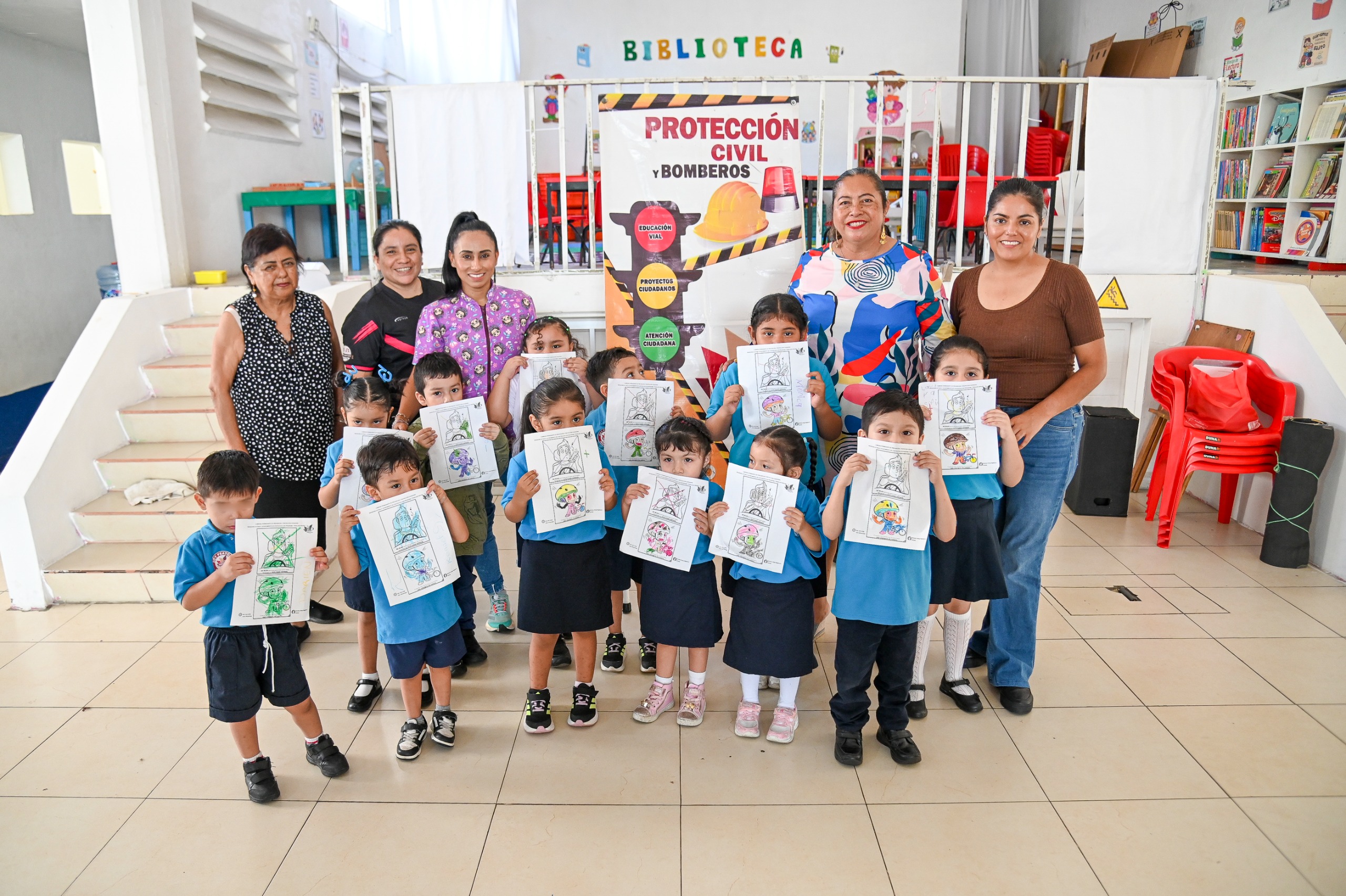 Finaliza con éxito ‘Traslado Seguro’ impactando a 48 escuelas en Coatzacoalcos