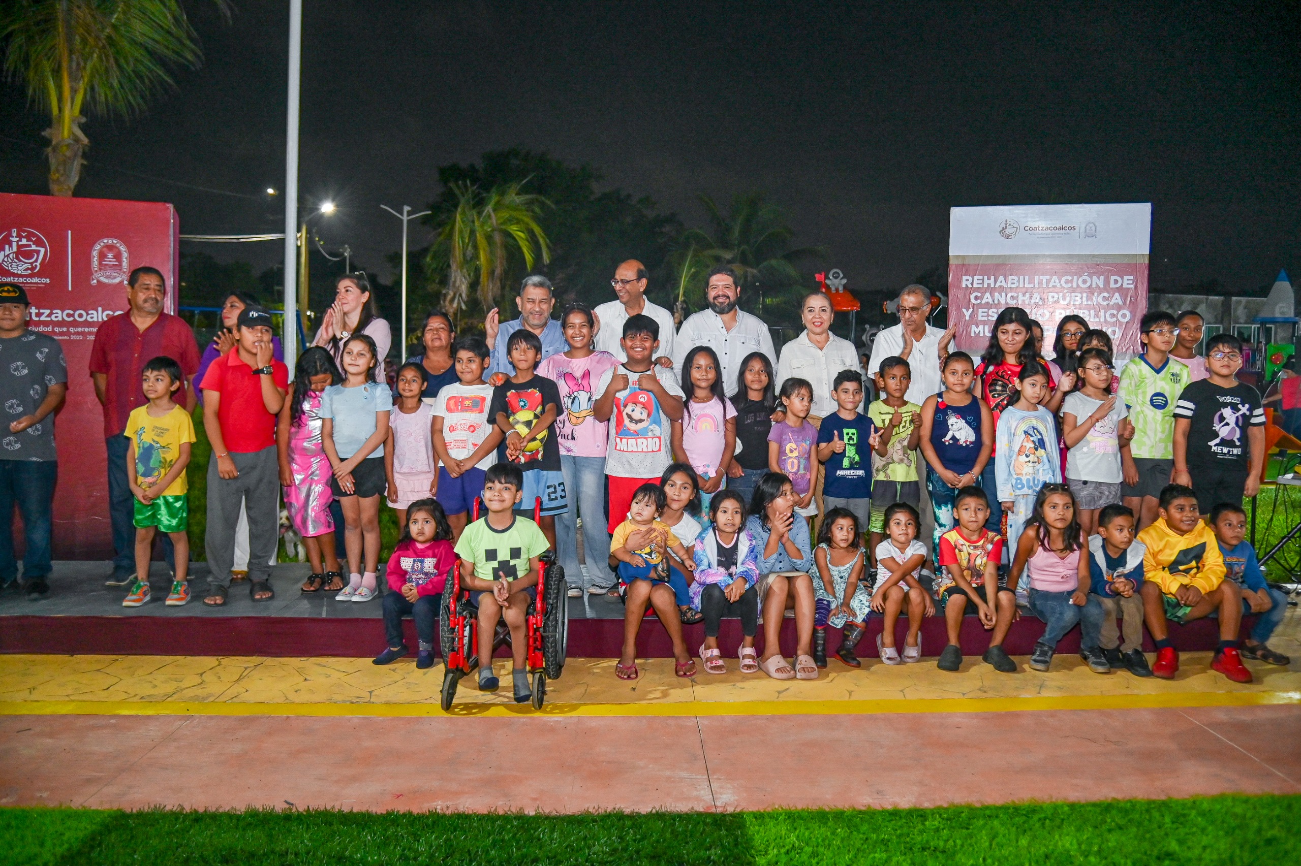 De parque inseguro a espacio digno: inauguran cancha y área multideportiva en la colonia Progreso y Paz