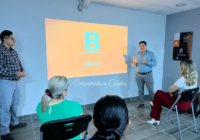 Se reúne personal de Bachoco con el alcalde electo de Oluta Jesús Manuel Garduza Salcedo.