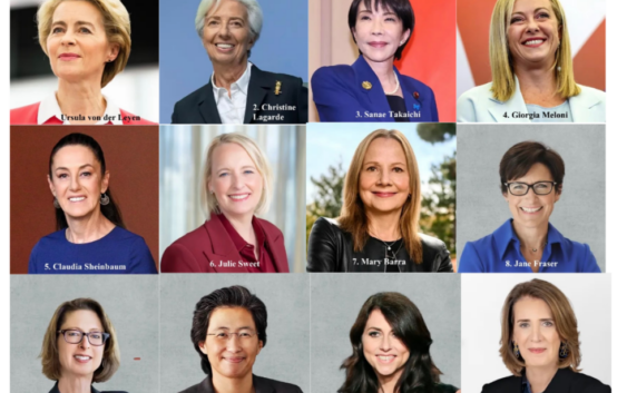 Las 100 mujeres más poderosas del mundo en 2025; Sheinbaum es la 5ª