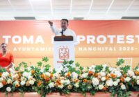 José Luis Pérez Salinas rinde protesta como alcalde de Nanchital