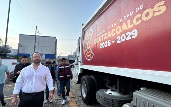 Anuncia Pedro Miguel Rosaldo creación de Centro de Transferencia de Residuos Sólidos en Coatzacoalcos