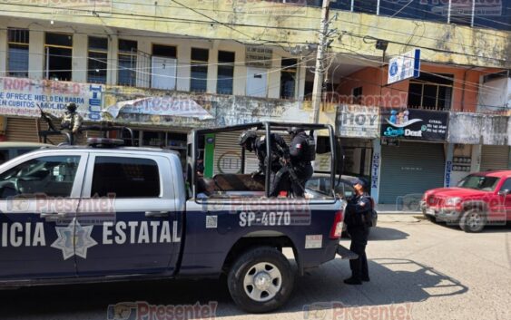 Detienen a tres presuntos narcomenudistas en la zona centro de PozaRica