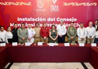 Rosa María Instala el Consejo Municipal de Protección Civil y se preparan para el nortazo de mañana