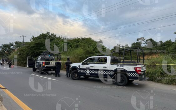 Hallan cuerpo de un masculino cerca de Texistepec, tenía los ojos vendad0s y las manos atadas.