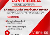 La Regiduría Undécima invita a la Conferencia sobre Créditos Bancarios y PYMES