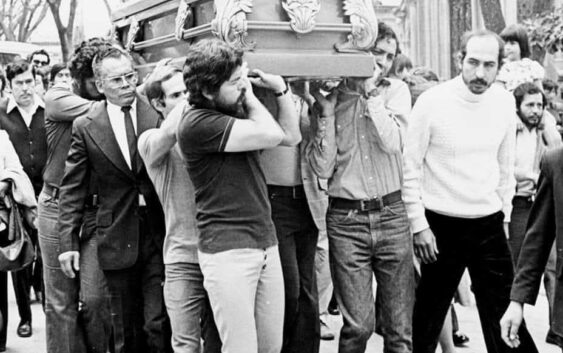 Del archivo histórico: el funeral de José Revueltas