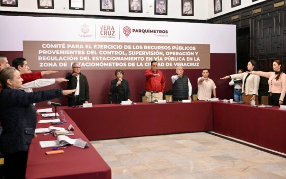 Rosa María creó comité, para informar la utilidad de los recursos obtenidos por los parquímetros.