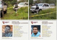 Localizan camioneta RAM blanca ligada a la desaparición de dos empresarios en Cosoleacaque