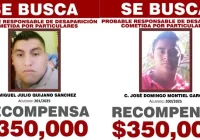 POR DESAPARICIÓN DE DOS HERMANOS!