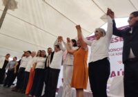 Raúl David Salomón alcalde de Acayucan, presento a su cabildo y equipo de trabajo