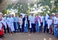 Banderazo para el mantenimiento del camino Medias Aguas y Romero Rubio: Muñoz Murrieta