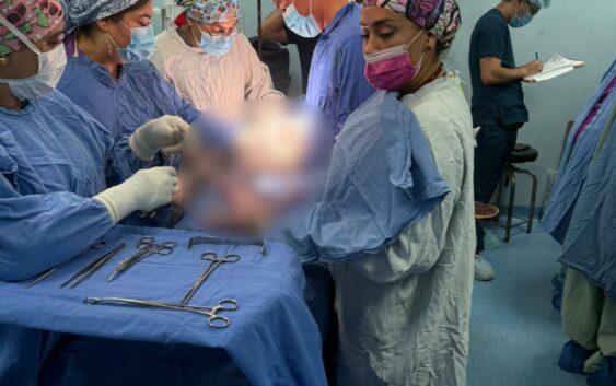 Recibió Hospital General Regional No. 1 del IMSS Veracruz Sur, segundo parto trigemelar