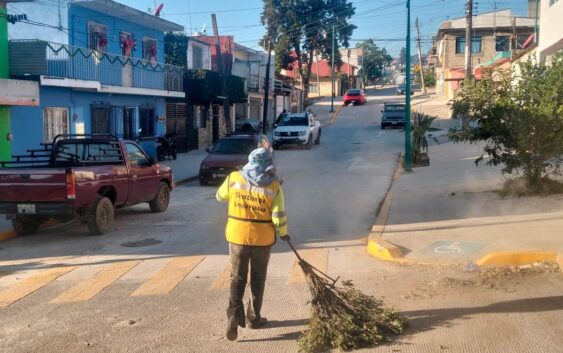 El Ayuntamiento de Xalapa fortalece acciones de limpieza para mantener la buena imagen de la ciudad