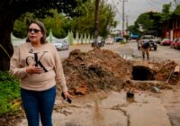 Gobierno Municipal ejecuta trabajos de reparación en tubería