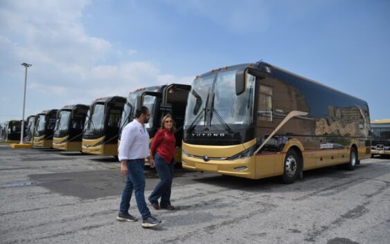 Refuerzan Nahle y Rosaldo García modernización del transporte en Coatzacoalcos