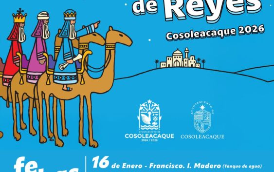 Los reyes magos llegan este fin de semana a Cosoleacaque con magno festejo para las niñas y niños