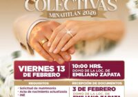 Bodas Colectivas 2026 en Minatitlán