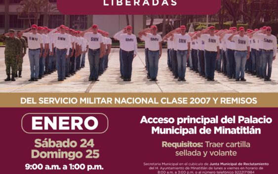En Minatitlán entrega de Cartillas Liberadas del Servicio Militar Nacional Clase 2007