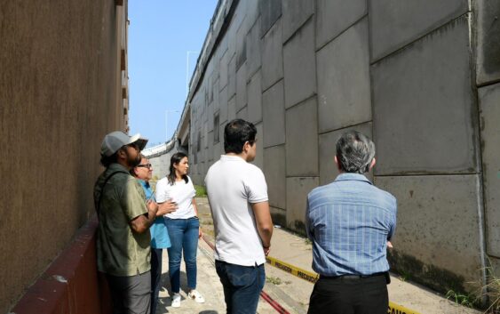 Inspeccionan especialistas Puente Morelos, se mantiene cierre a vehículos pesados