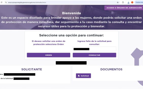 Coatzacoalcos acompaña primer caso de violencia atendido mediante la plataforma “Veracruzana Protegida”