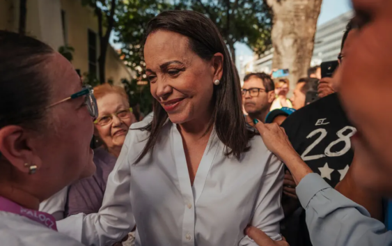 María Corina Machado ofreció su Nobel a Trump