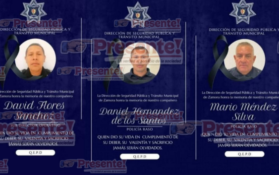 Ataque armado contra policía municipal de Zamora