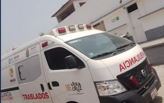 Van 3 heridos tras caída de autobús con estudiantes en carretera de Veracruz