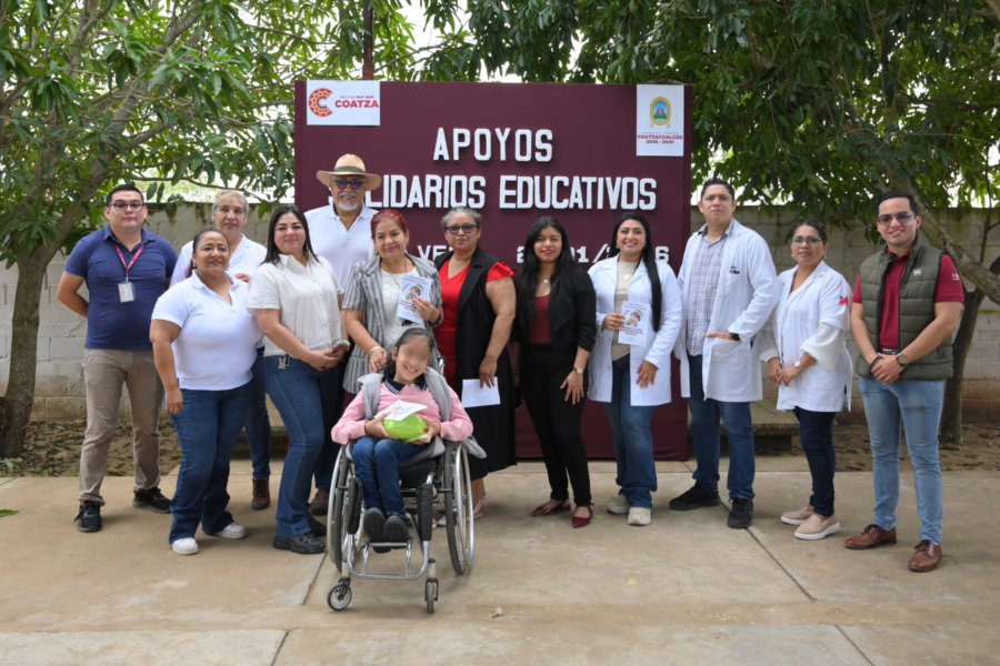 Arranca Gobierno de Coatzacoalcos programa “Apoyos Solidarios Educativos” en zonas vulnerables