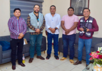 Muñoz Murrieta sostiene reunión de trabajo  empresa Fisterra Energy