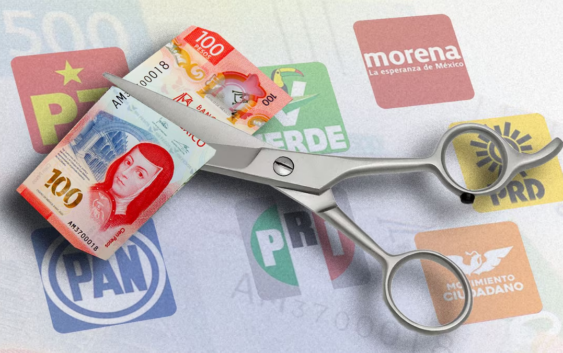 ¿Morena le copió al PAN? : Recortar presupuesto a partidos
