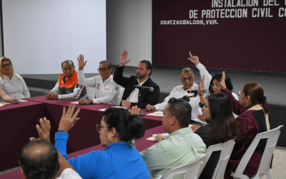Coatzacoalcos refuerza la prevención: instalan Consejo Municipal de Protección Civil 2026–2029