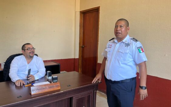 Nombran a Luis Alberto Gómez Cazarín secretario del Ayuntamiento de Hueyapan de Ocampo