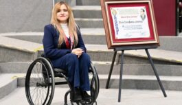 No basta con hablar de inclusión, se trata de una responsabilidad compartida: atleta paralímpica María Luisa Bandala recibe medalla Adolfo Ruiz Cortines