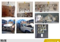 En Ixtaczoquitlán, FGE realiza cateo en corralón y asegura 327 vehículos