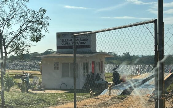 Algunos datos sobre el Relleno Sanitario Regional de Oluta, en el sur de Veracruz