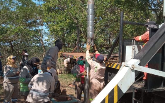 Restablece CMAS operación del pozo 2 para normalizar suministro de agua en Punta Caracol y Puerto Esmeralda