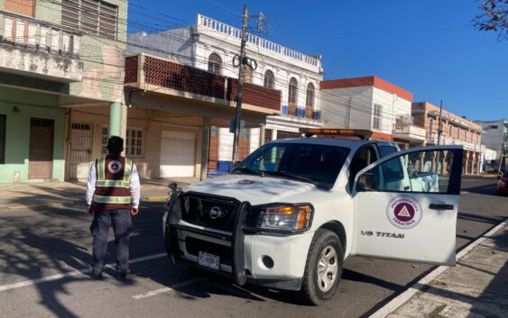 Activa PC Municipal de Veracruz protocolo de atención inmediata tras alerta sísmica