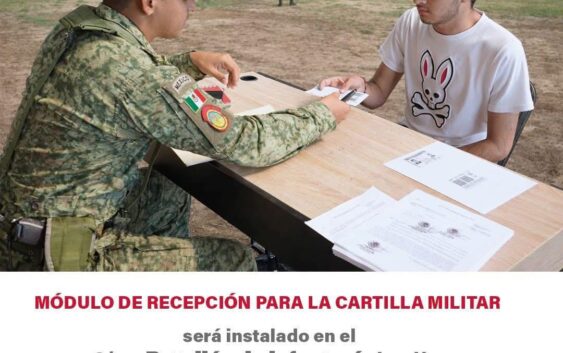 Durante febrero, podrán realizar la liberación de su cartilla los jóvenes del municipio de Cosoleacaque, en el 3er. Batallón de infantería 