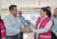 Sonia Marie Salvador Goraieb, recibió al Grupo Posadas que apoya a la comunidad