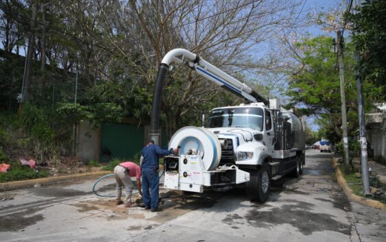 Coatzacoalcos con unidades Vactor para rehabilitación integral de drenajes sanitarios