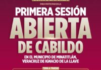 ¡Participa en la Primera Sesión Abierta de Cabildo de Minatitlán!