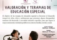 Valoración y terapias de Educación Especial gratuitas en Cosoleacaque